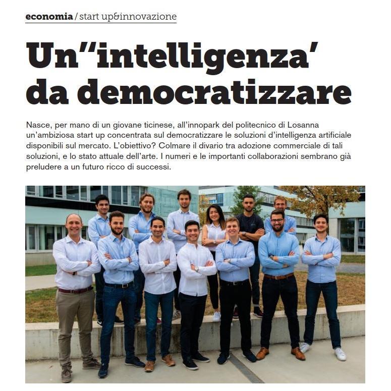 Un ’intelligenza’ da democratizzare | Ticino Management