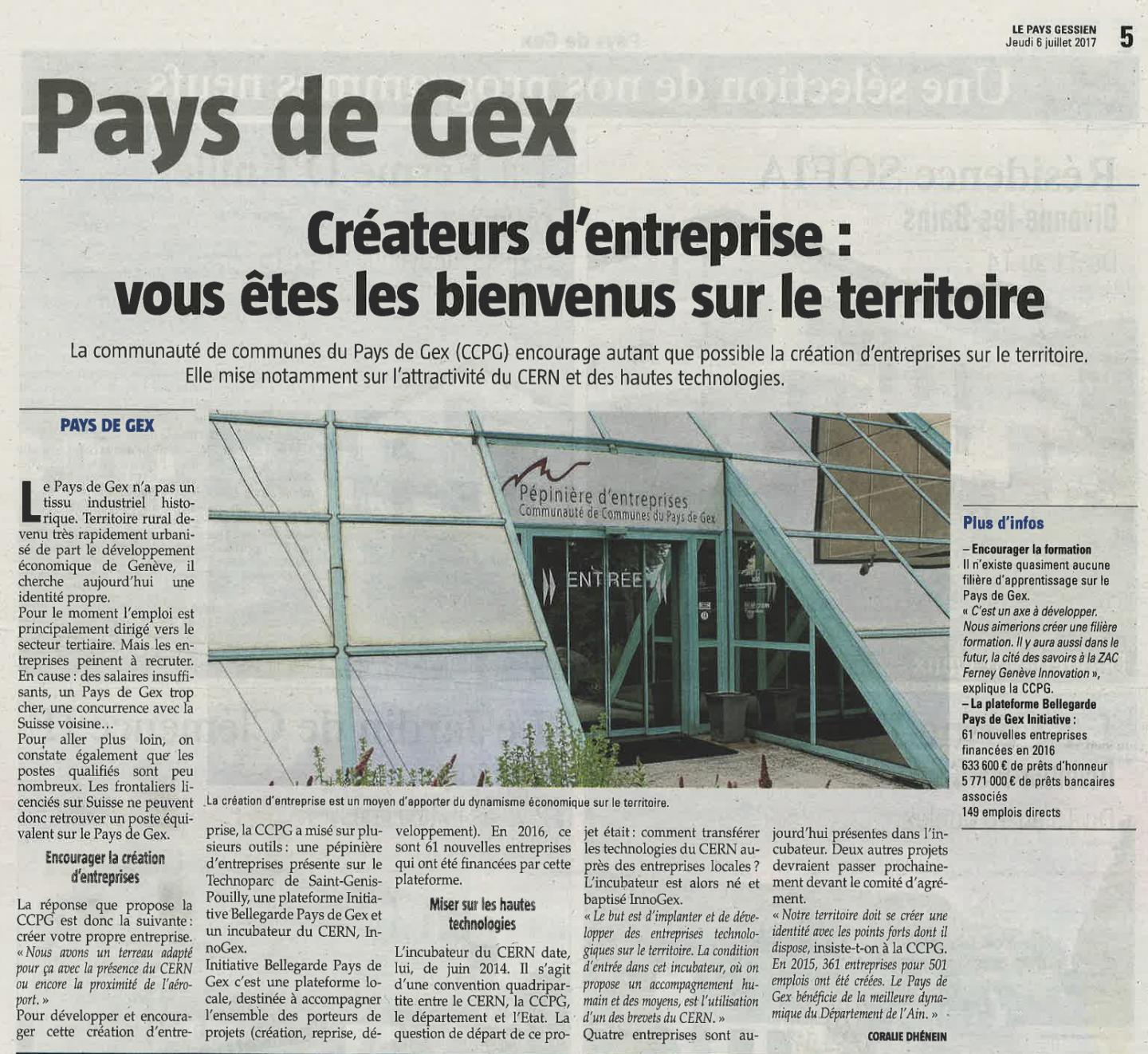 CERN attraction in Gex Country | Le Pays Gessien