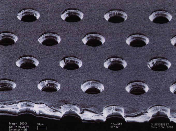 Micro Chemical Vias