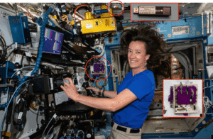 Timepix: from CERN’s galleries to the Moon
