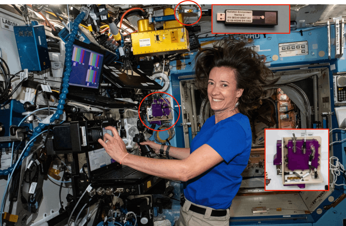 Timepix: from CERN’s galleries to the Moon