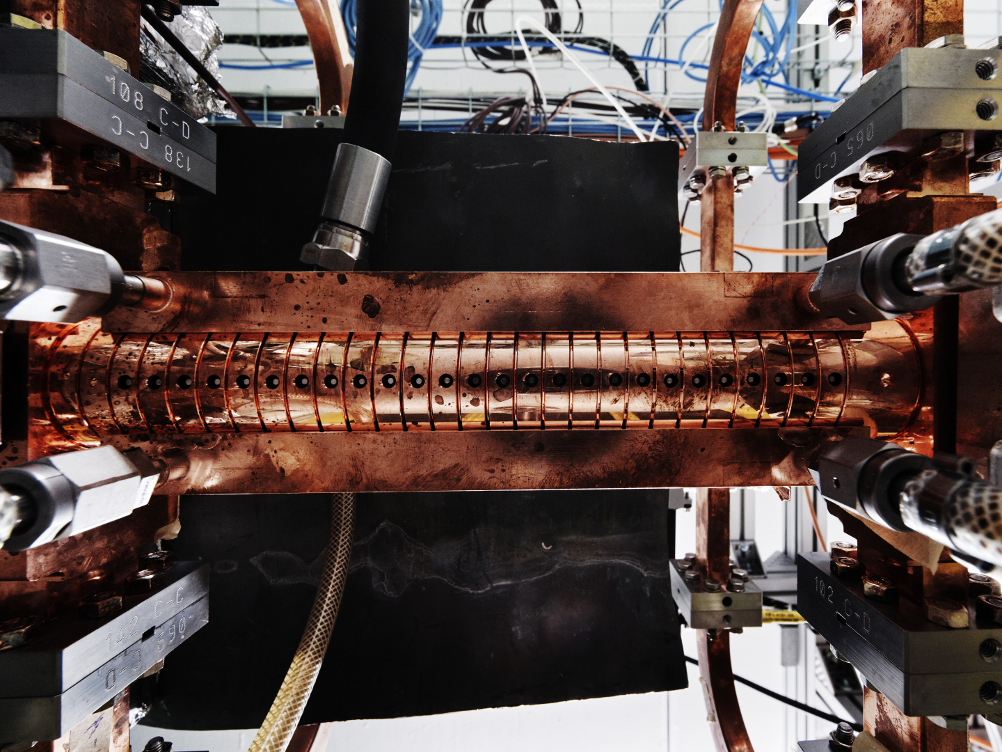 Development of accelerating structures for a FLASH radiation facility